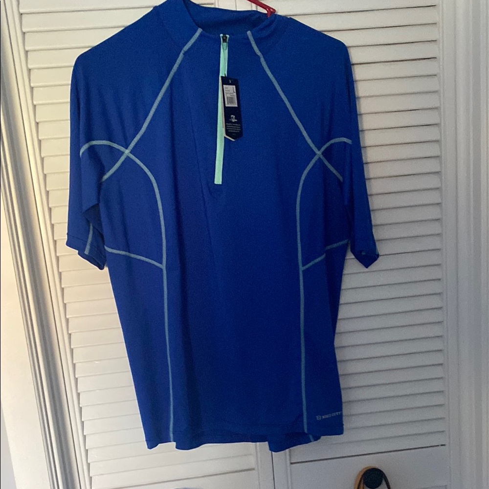 TWO Short Sleeve Athletic Tops for Horseback Riding, Golf, etc. NWT!